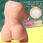 Portable Mini Sex Doll, Realistic Pocket Pussy Male Masturbators, Silicone Sex Dolls Fantasy Female Torso With Big Boobs, 3D Tight Vagina & Anal, 2.3Lb Love Doll Sex Toys For Men Masturbation Pleasure