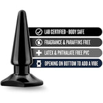 Anal Adventures Easy Plug - 4 Inch Length And 1.25 Inch Width - Tapered Tip For Easy Insertion & Perfect For Beginners - Base Anchors Buttplug Safely Outside The Body - Sex Toy