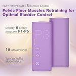 Pelvic Floor Exercises Device - EM-5200 Kegel Trainer for Incontinence Relief, Muscle Massager (EMS) for Bladder Control and Pelvic Physical Therapy