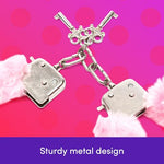 Bondage Boutique Furry Handcuffs Sex Toy for Couples, Pink