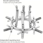 Metal Anal Expander Vaginal Expander,Adjustable Anal Dilator Vaginal Dilator Bdsm Sm Adjustable Butt Plug Anal Sex Toys For Men Women Dilatador Anal Stretcher (Style B)