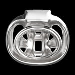 Metal Chastity Cage Male Chastity Devices Lock Design Metal Penis Cage Stainless Steel Cock Cage Bdsm Toys For Couples Sex (40Mm)