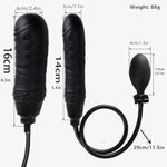 Expand Inflatable Dildo, Body-Safe Medical Grade Waterproof Butt Sex Toy, Anal Plug Sex Toy, Resizable Enema Toy With Balloon Pump & Anal Easy Trainer For Beginner Gays