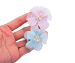Metal Anal Plug Male & Female Vestibular Toys with Pink Flower Base Anal Plug Sm Adult Masturbation Tool Anal Toy Butt Plug Unisex S