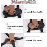 Suction Cup Dildo Mount, Fantasy Dildo Holder Saddle Machine, Strap On Pillow Towel Chair Bench Furniture Thigh, Fits Small&Big Dildos, Bdsm Straps Harness Accessory For Adult Solo Sex Toys