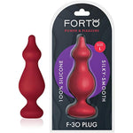 F-30 Pointer Anal Plug - Premium Silicone Butt Plug - Adult Sex Toys For Women & Men - Prostate Massager Sex Toy With Curved Base - Smooth, Waterproof & Body Safe