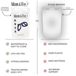 Adam'S Ribbed Cage Silicone Enhancer, Dual Loop Cock Ring With Stimulating Ribs, Boosts Firmness, Enhances Endurance, Stretchable Silicone For Couples, Heightens Partner’S Pleasure