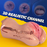 Pocket Pussies Male Sex Toy - 8.7" 3 In 1 Fake Pussy Realistic Pocket Pussy Blowjob Sex Doll, Male Masturbator Stroker, Sex Dolls Masturbator Vagina Toy With Deep Vagina Anus & Lifelike Mouth