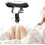 Waist Bdsm Belt Vibrator Leather Harness Vibrator Holder Bondage Strap-On Harness Bdsm Chastity Forced Orgasm Belt For Dildofor Women