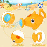Bath Toys For Kids Ages 1-3, Kids Bath Toys With Floating Boats, Bathing Spoon Shower, 13 Pcs Bathtub Toy For Babies Water Table Pool Birthday Gift For Toddlers 1-3 Infant Baby Boys/Girls 6-12-18M+