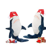 39.5-Inch Plush Shark Toy Pillow, Giant Shark Stuffed Animal,Soft Shark Cushion Pillow Shark Plush Pillows,Chubby Stuffed Shark Toy - Children S Boys And Girls Room Decoration Bedtime Gift (Blue)