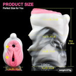 Dual Channel Horse Male Masturbator, Fantasy Monster Male Masturbation Cup With Realistic Animal Vaginal Anus Stoker Sleeve,Silicone Pocket Pussies Blowjob Machine Adult Sex Toys (Yc-2305-Magic-Horse)