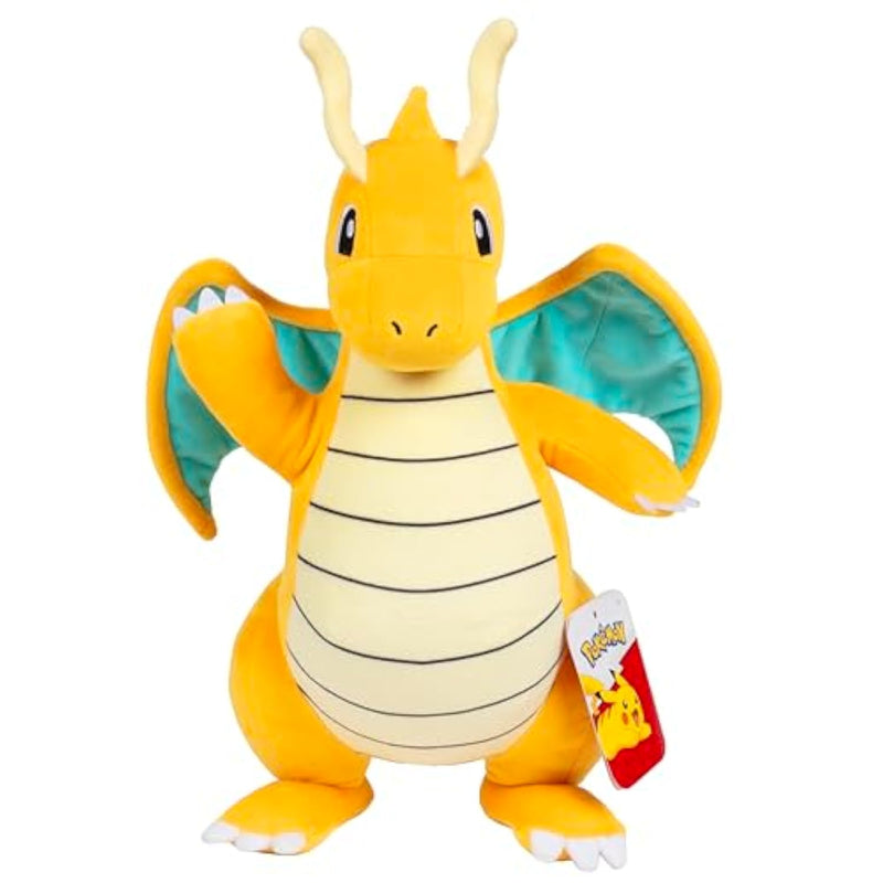 12" Dragonite Plush - Officially Licensed - Generation 1 Dratini & Dragonair Evolution - Authentic Soft Stuffed Animal Toy Figure - Christmas Stocking Stuffer Gift For Kids, Boys, Girls - 2+