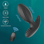 4Pcs Plug Set -Butt Plush Sex Beginner, 10 Modes Remote Control Vibrating Anal Butt Plug Sex Toys & Games Kit For Men & Women, Couples