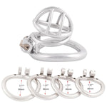 Ergonomic Design Chastity Device Male Virginity Lock Chastity Belt Adult Game Sex Toy S145 (1.77 Inch / 45Mm)