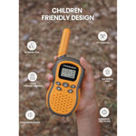 Walkie Talkies For Kids Walkie Talkies Long Range For Boy & Girl Age 3 To 12 Year Old Birthday Toys With Flashlight, Lanyards - 3 Pack