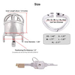 Men Chastity Cage Penis Lock Device With Fetish Erotic Sex Toys T440 (40Mm S Size)