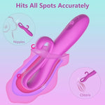 Clitoral Vibrator Sex Toys For Women - Clit G Spot Dildo Nipple Stimulator Anal Vibe Vibrators With 10 High-Frequency Modes, Personal Massager Wand Adult Sensory Toy For Female Squirting Orgasm