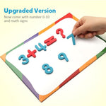 Magnetic Letters 251 Pcs With Magnetic Board And Storage Box - Uppercase Lowercase Foam Alphabet Abc Magnets For Fridge Refrigerator - Educational Toy Set For Classroom Kids Learning Spelling