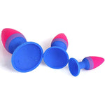 Butt Plug Trainer Kit Pack Of 3 Silicone Anal Plugs Training Set With Strong Suction Cup Anal Sex Toy For Beginner Men Women