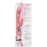 Orgasmatron Digital G-Bunny Rechargeable Silicone Waterproof G Spot Rabbit Vibrator Pink - Se-4389-15-3