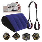 Bdsm Sex Bondage Set With Handcuffs And Leg Straps Cuffs Restraint Tied Down Arms And Legs Sex Toys For Couple Sm Games Sex Bed Toys Bondage Rope Kit Restraints 422F13