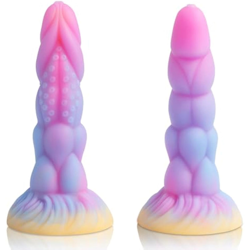 8.14In Fantasy Tentacle Realistic Monster Dildo Adult Sex Toys, Big Huge Thick Anal Toys With Strong Suction Cup, Liquid Silicone Anal Plug Prostate Massager, Soft Giant G Spot Play Dildo For Women