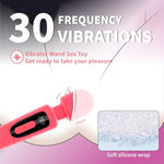 Adult Sex Toys Dildo For Women, Clitoral G-Spot Vibrator With 30 Powerful Vibration Modes, Wand Massager With Display For Clitoral Vaginal And Nipple Stimulation For Couples