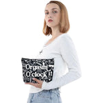 Adult Sex Toy Accessory Bag Vibrator Zipper Pouch Sex Toy Storage Bag Adult Naughty Sexy Gift (O'Clock)