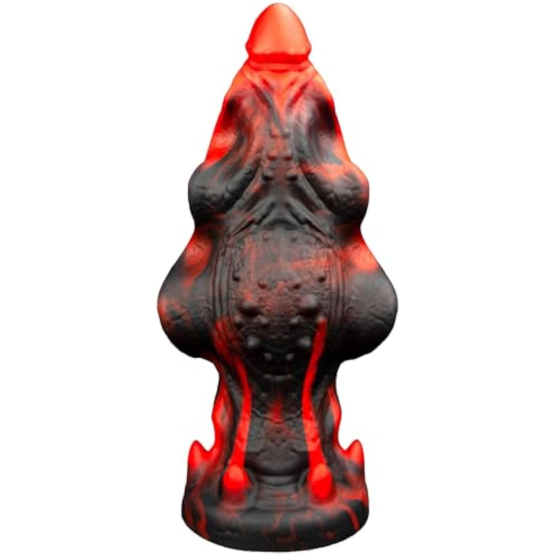 Monster Butt Plug Anal Plugs Anus Stretcher Prostate Massager Realistic Liquid Silicone Mystery Devilfish Dildo With Strong Suction Cup For Men Women Adult Sex Toys (L)