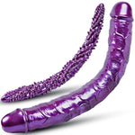 Double-Ended Extra Large Dildo Set, 18.1" Huge Realistic Long Dildo And 19.7" Dragon Monster Dual Dildos, Fantasy Double-Headed Penis Monster Adult Dual Toy, Anal Stimulation For Gay Lesbian Couples