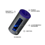 F1S V2 Waterproof Sucking Male Masturbator, Male Sex Toys, Pocket Pussy Men, Sex Toys For Men, Male Masturbators With 4 Vibrating Patterns, Blue