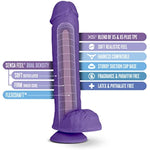 Au Naturel Big John - 11 Inch Long Ultra Soft Dual Density Sensafeel 2.5Thick Dildo - Flexishaft To Conform To Your Body - Suction Cup Harness Compatible Sex Toy