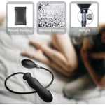 Inflatable Butt Plug Anal Plug,Anal Beads,Anal Sex Toys For Beginners And Advanced Users,Sex Toy For Vagina,Anal Training But Plug For Anal Trainer,Plug Anal For Couples (B), Black