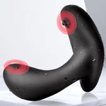 2 In 1 Prostate Vibrating Inflatable Anal Plug - Anal Vibrator Sex Toy With 10 Vibration Mode Remote Control G-Spot Vibrators For Woman Prostate Stimulator Massager For Man