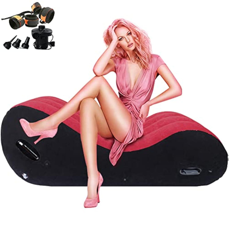 Bdsm Kit Restraints Sofa Bed Inflatable Sex Furniture For Bedroom Men Women Games Handcuffs Bondage Gear & Accessories Adult Stuff Seat Chair Fun Bench Couples Position Pillow Cushion Sex Toys