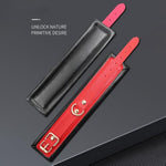 Bdsm Spreader Bar Bondage Restraints Steel Tube Adjustable Handcuffs Ankle Cuffs Leather Sex Play Couples Toys (Red)