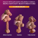 Portable Small Sex Doll Male Masturbator With Realistic Boobs Ultra Soft Stretchy Vagina, Sex Dolls Torso Adult Sex Toy,Fantasy Female Pocket Pussies For Men Penis Pleasure Training