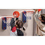 Indoor Mini Basketball Hoop For Kids, 2 Pcs Basketball Hoops With Led Scoring & Sound, Adjustable Height Mini Hoop W/ 4 Balls, Dual Shot Electric Sport Toys Gifts For 3-10 Year Old Boys Girls