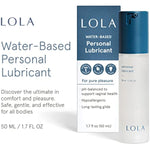 LOLA Personal Lubricant & Mini Vibrator - Water Based Lube for Women and Mini Massager & Vibrator for Women, Sexual Wellness