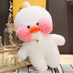 White Duck Stuffed Animals Plush Toy With Removable Clothes Cute Soft Duck Plush Toys Gifts For Kids - 12 Inch (Pink Dress Suit [4 Acc], Duck-12)