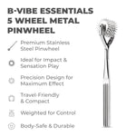 Essentials 5 Wheel Metal Pinwheel - Bdsm Bondage Gear, Sex Toys For Adults