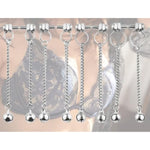 Stainless Steel Nipple Clamps With Chain Body Clamp Nipple Clips Non-Piercing Body Jewelry For Adult Role Playing Games (M)