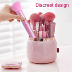 Discreet Mini Bullet Lipstick Vibrator With Sex Toy Storage - Personal Massagers For Women, Couples Sex Toys & Games, 2 In 1 Makeup Brush & G-Spot Clitoral Stimulator Tool Adult Sex Toys