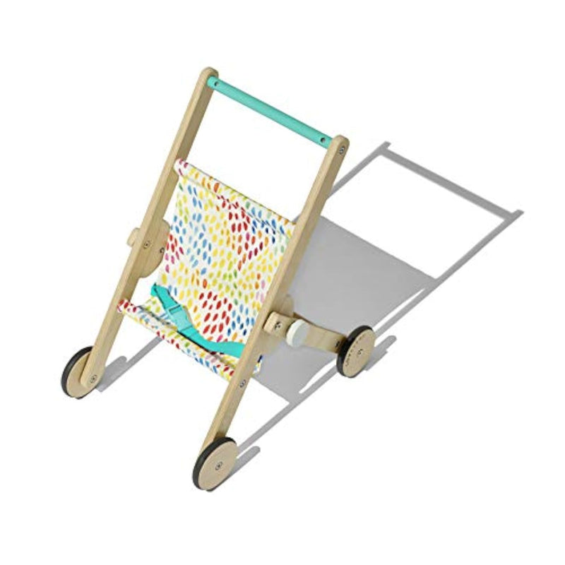 The Buddy Stroller Wooden Toy Doll Stroller For Pretend Play, Ages 12 Month
