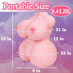 8.4 Lbs Sex Doll For Male Masturbator, Adult Love Sex Toys With Big Boobs And Ass, Realistic Female Torso Dolls For Man, Stroker Sex Dolls With Soft Pussy And Anal