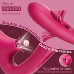 Sucking Rabbit Vibrator for Women, G Spot & Clitoral Stimulator, Adult Toy
