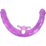 14 Inches Double Ended Dildo With Vibrator, Realistic Penis And Beads Vibrating Double Dong Adult Sex Toys For Women Lesbian Couple
