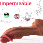 Realistic Dildo Huge Thick Monster Sex Toys, 10.4" Big Suction Cup Anal Silicone Dildos?Giant Dildo For Clitoral Vagina G-Spot Stimulation, Adult Penis Toys For Women Men Couples(Flesh)