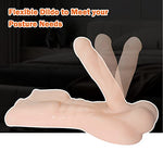 Torso Male Sex Doll with Flexible Dildo Realistic Sex Huge Cock for Women, Unisex Masturbator Sex Toy for Men Women Gay Couple -13.3 * 6.7 inch, 4.4LB (Beige)